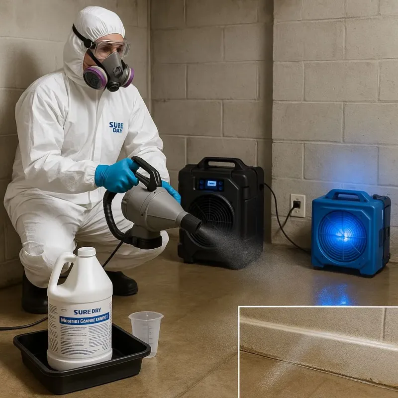 Sanitization and Odor Removal process in Trinity, TX