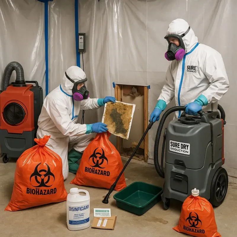 Contaminated Water Handling Protocols process in Trinity, TX