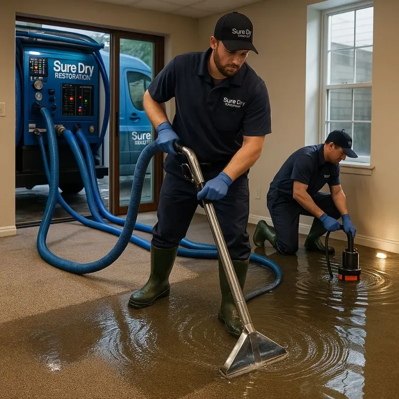 Water Extraction and Removal process in Trinity, TX